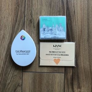 BEAUTYBLENDER Blotterazzi Reusable Makeup Blotting Pad with Mirrored Compact